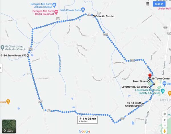 5 To 10 Mile Route – Walk 4 Mountains